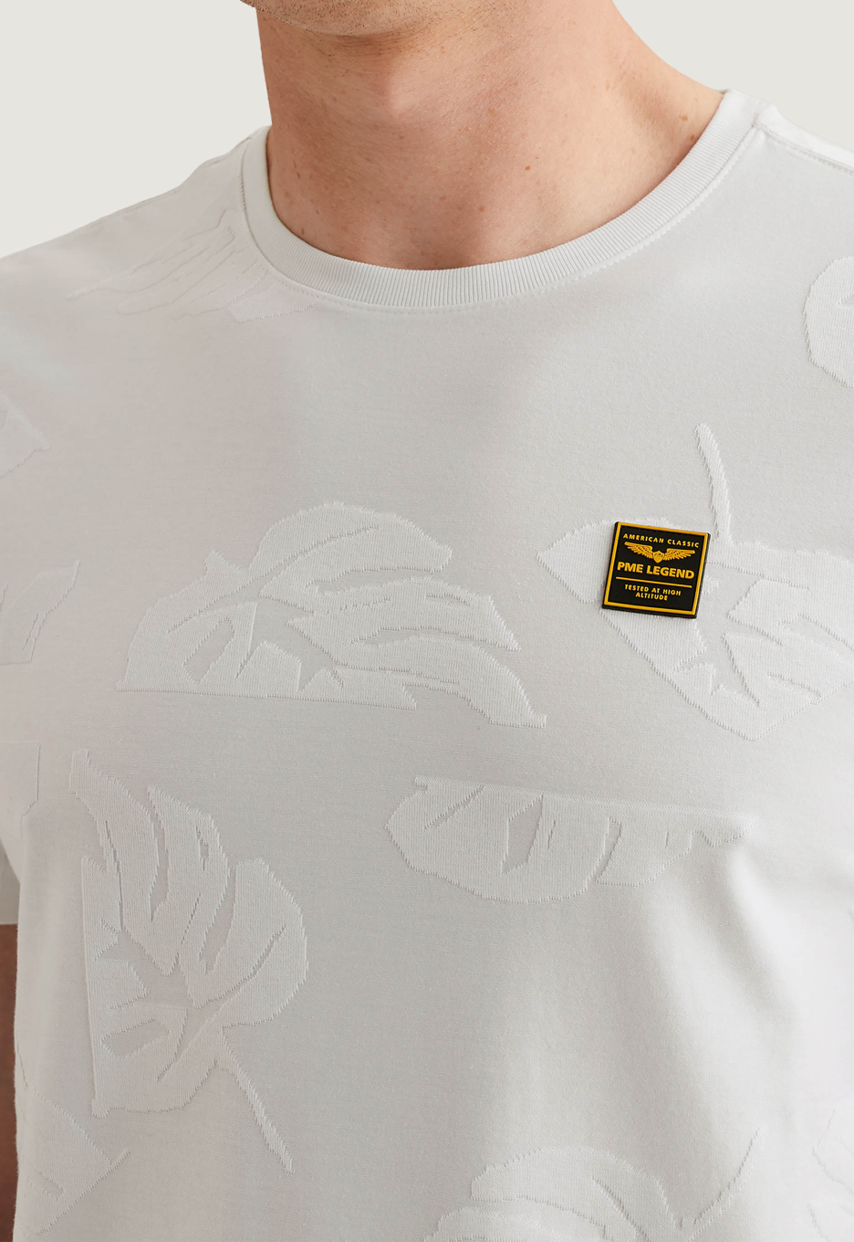 PME Legend Allover Jacquard T-shirt