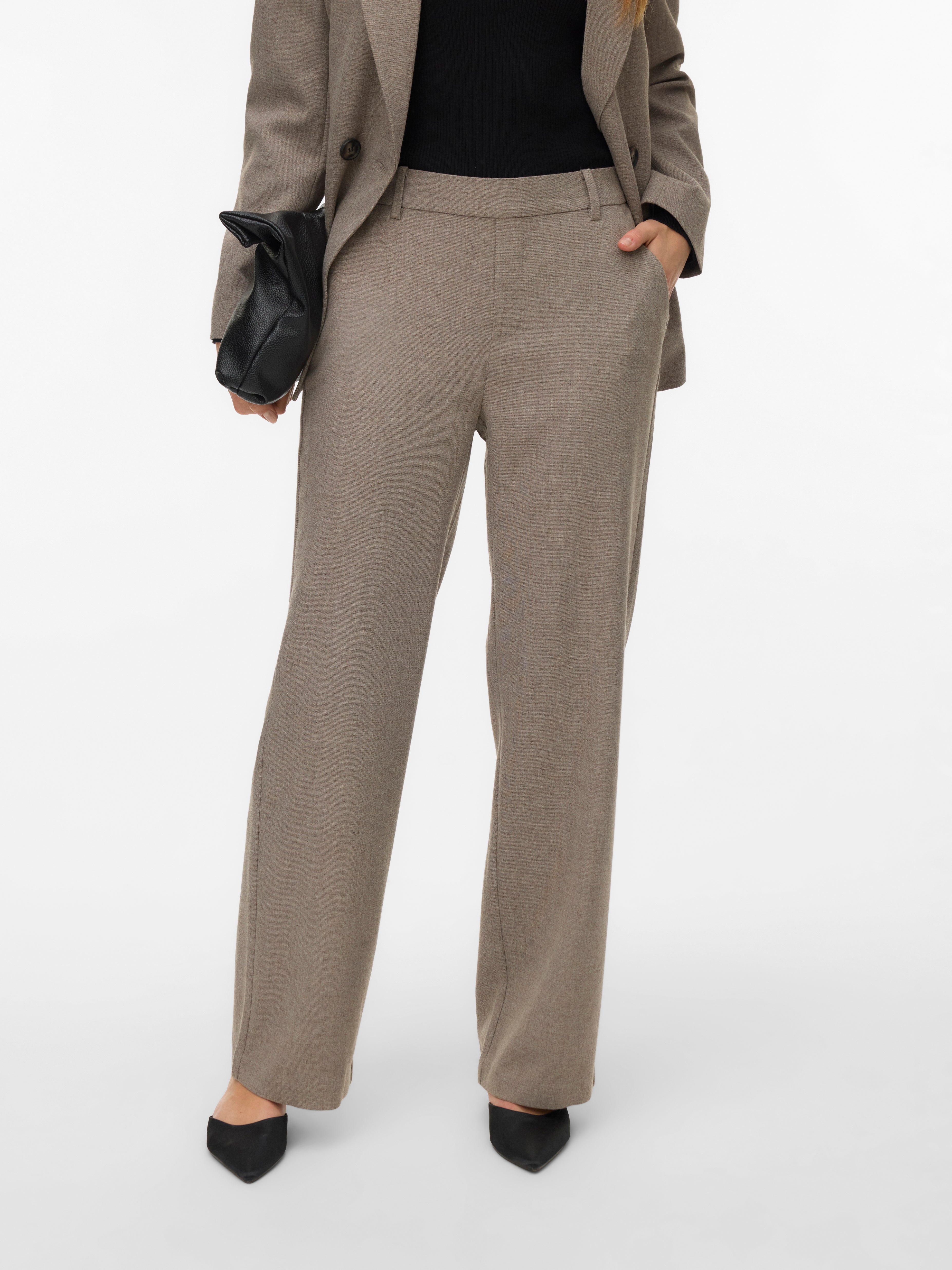 VMMAYA Mid waist Broek