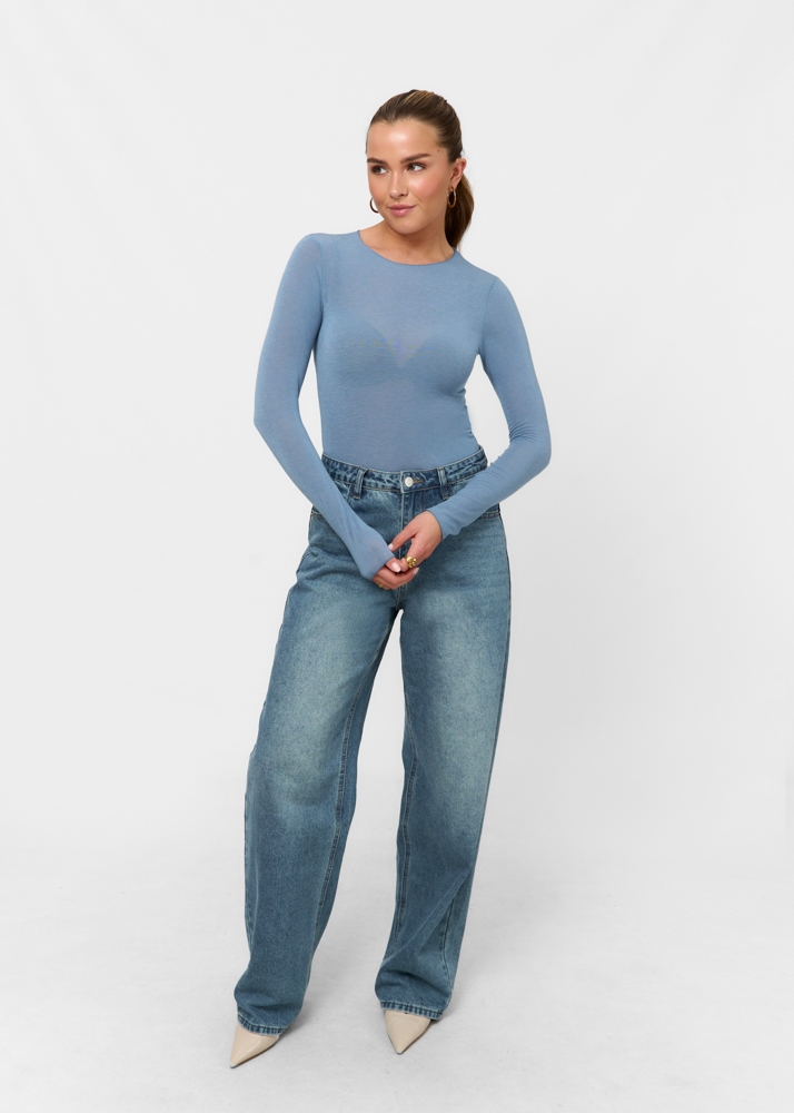Lucy top blauw