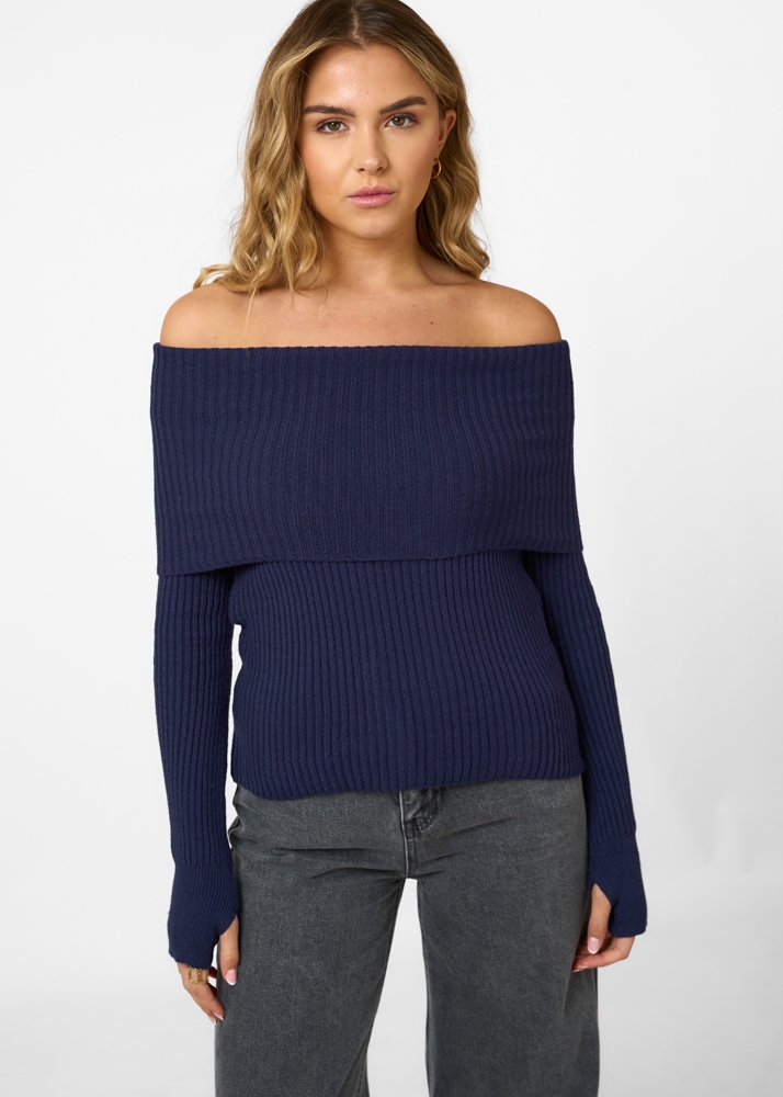 Bibi trui donkerblauw
