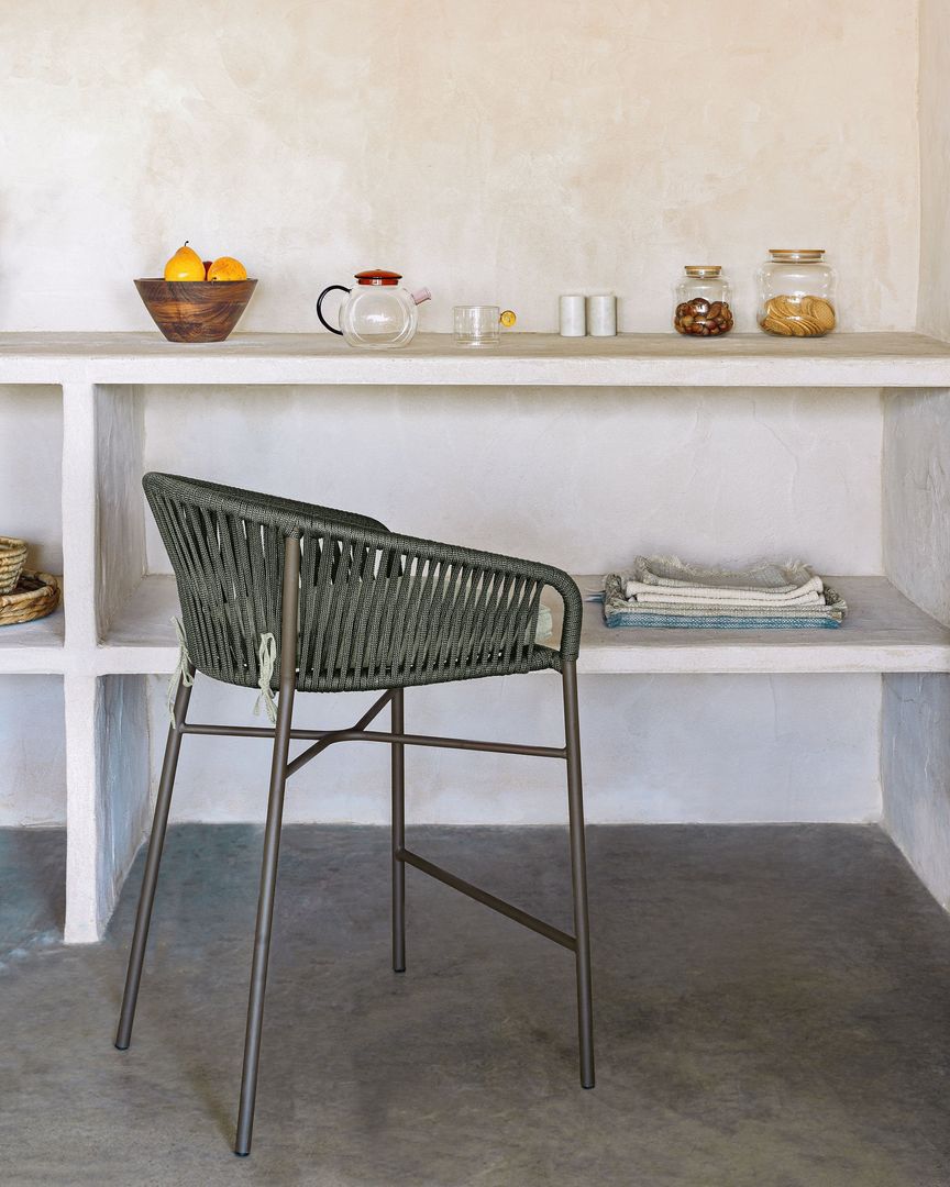 Kave Home   Yanet Lage Tuin Barkruk