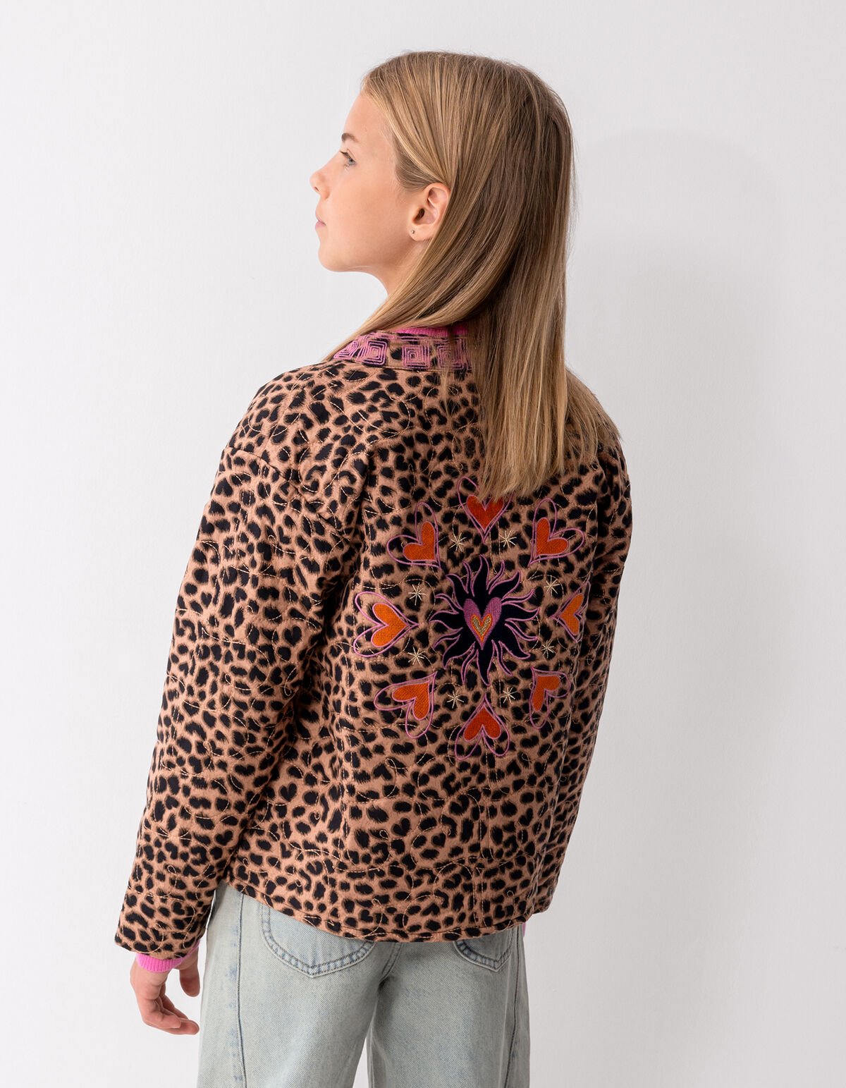 Leopard Stitched Jack Bruin
