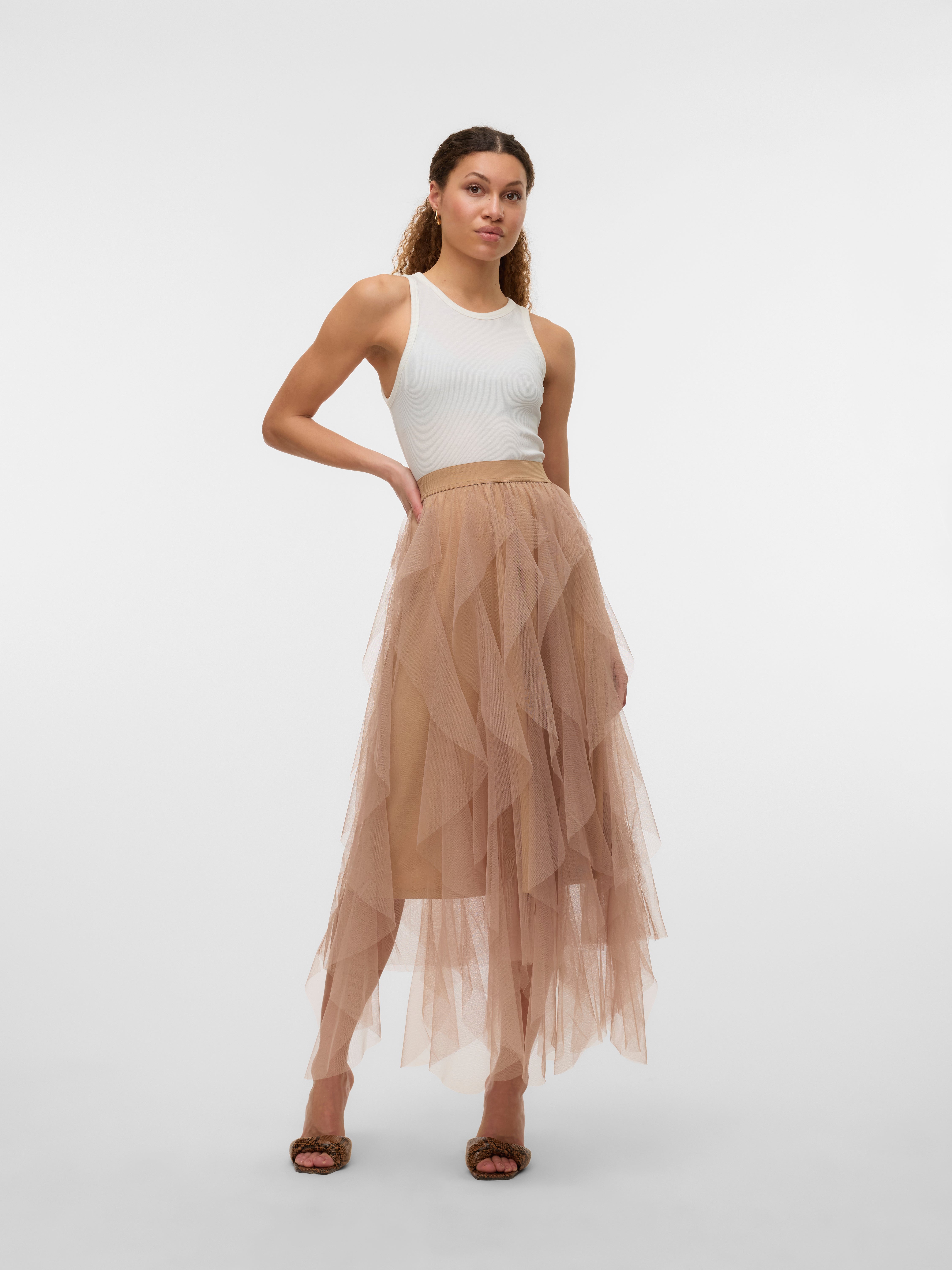 VMEVE High waist Lange rok