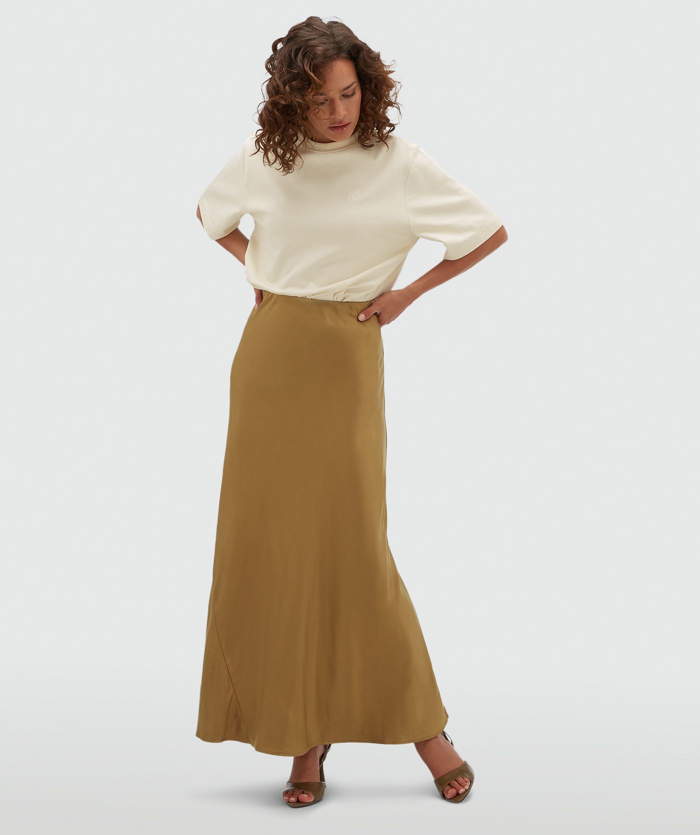 JV-PAXTON oversized T-shirt - cloud white