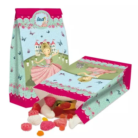 Lutz Mauder Tapirella Partytüten aus Papier Prinzessin Floralie 8er Packung