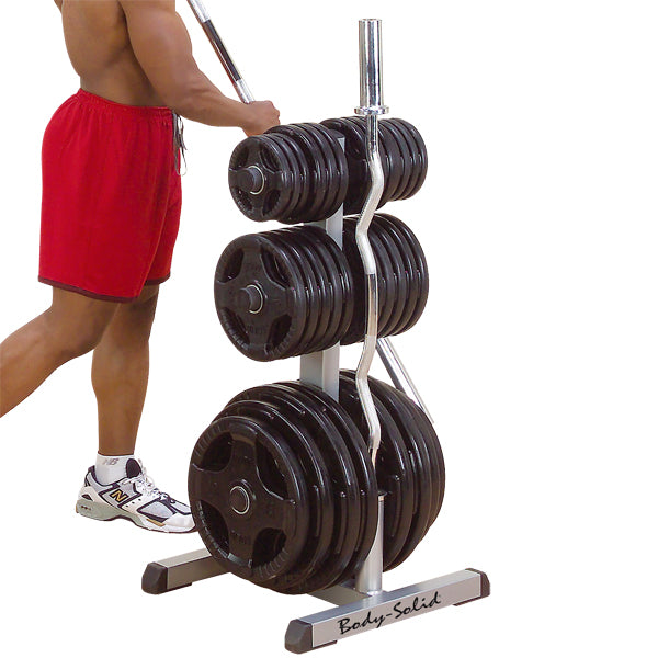 BODYSOLID Rangement Disques et Barres Olympiques
