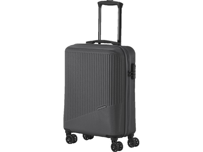 travelite Reisekoffer BALI Trolley S Anthrazit 4-Rollen Hartschalenkoffer