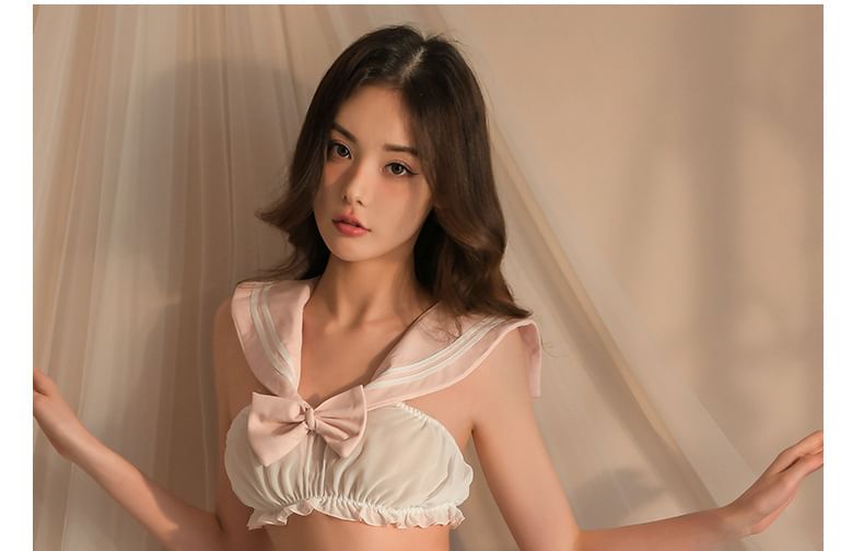 Secret Dream - Schooluniform Lingerie Kostuumset