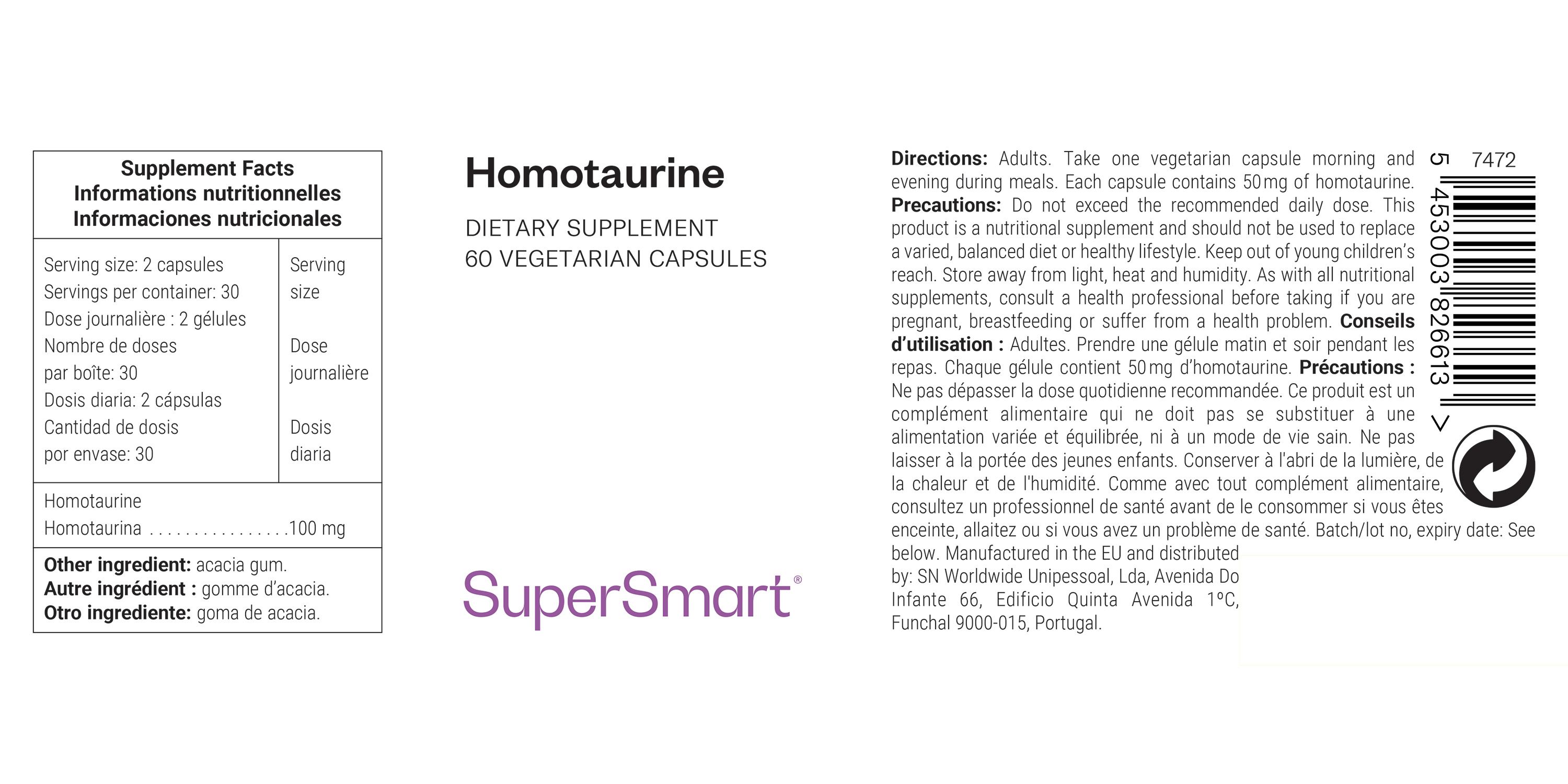 Homotaurin - SuperSmart