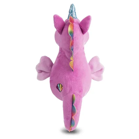 NICI Kuscheltier Seepferdchen Laguna Rainbow 27cm stehend in Geschenkverpackung GREEN