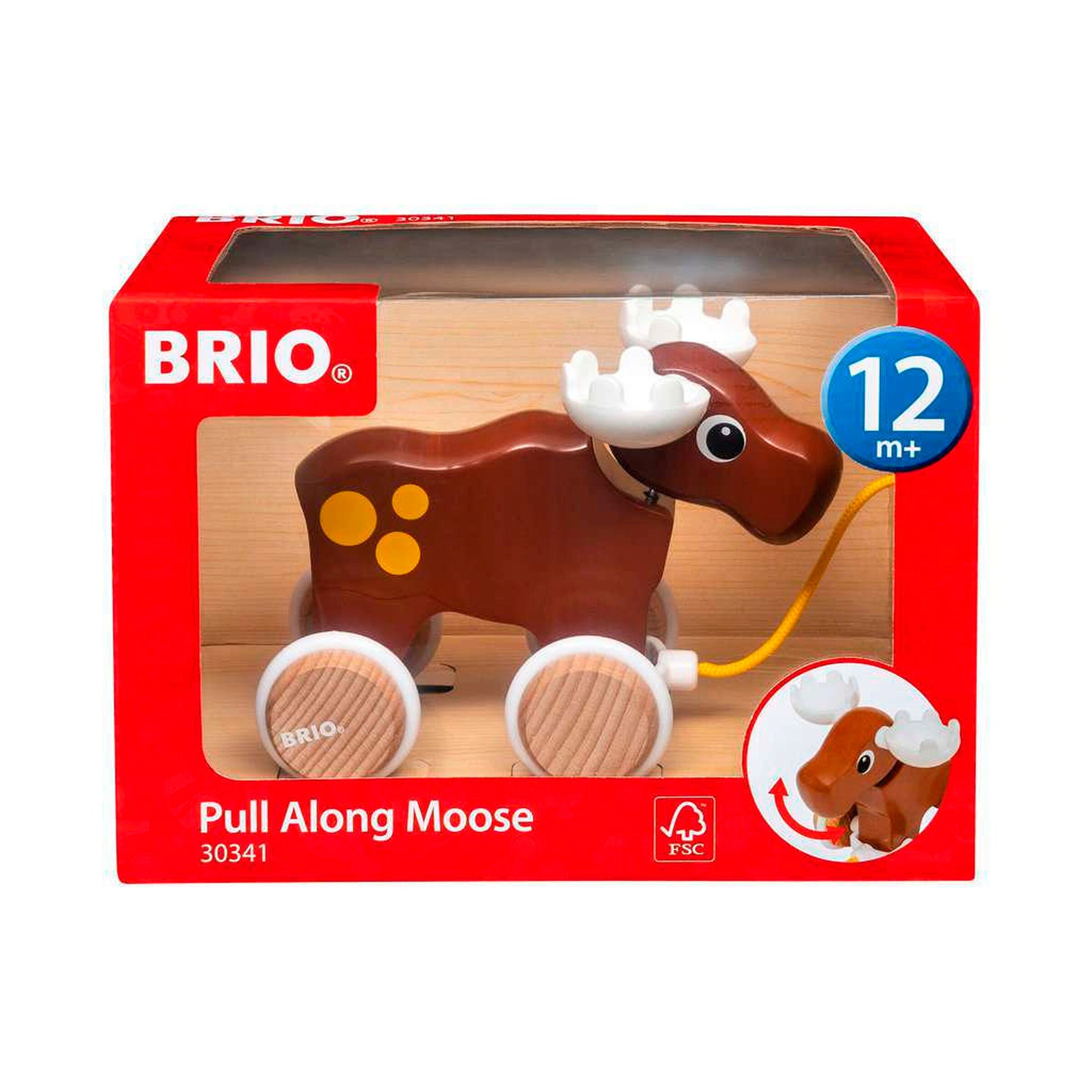 BRIO Nachzieh-Elch
