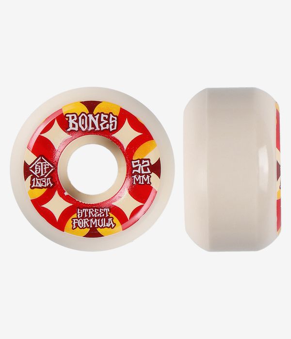 Bones STF Retros V5 Rollen (white red) 52mm 103A 4er Pack