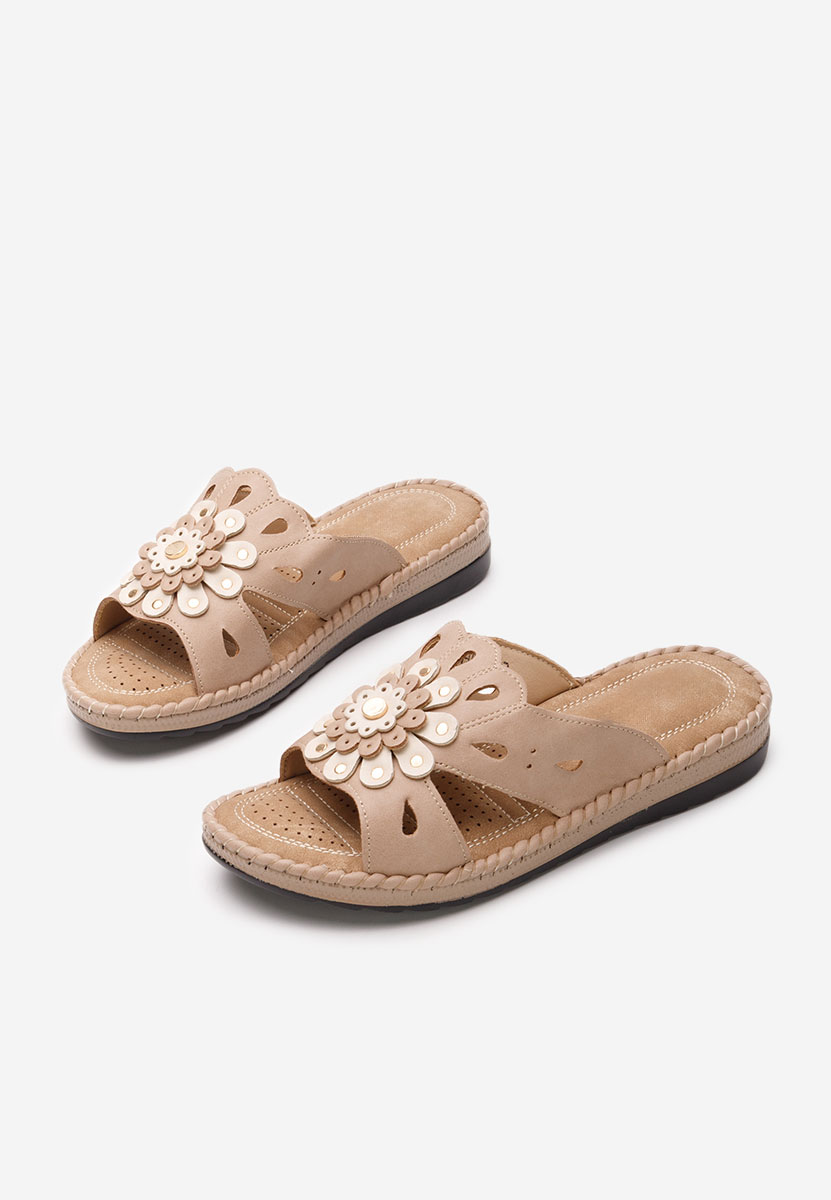 Mules femme kaki Tamanda