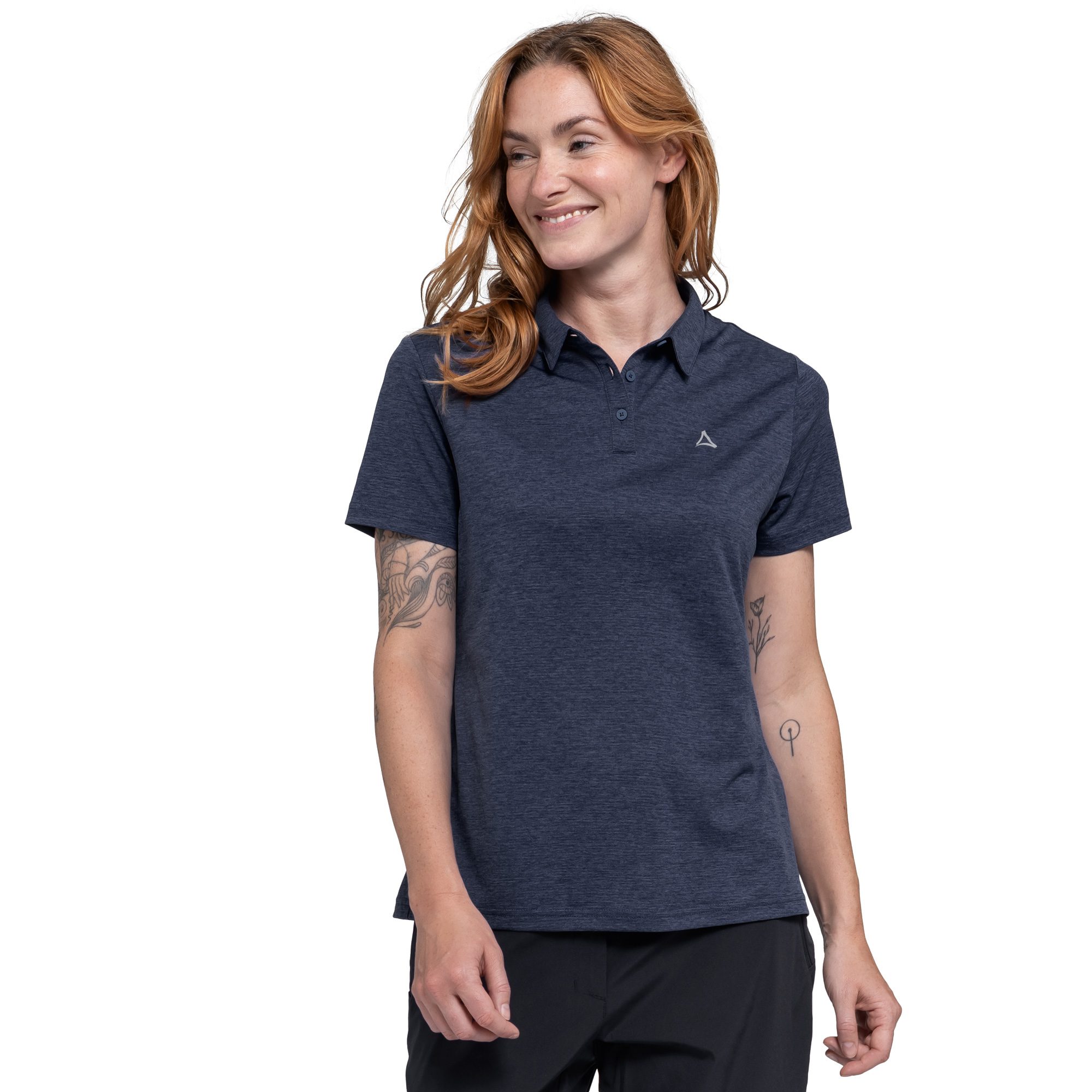 Schöffel Tauron Polo Shirt Damen navy blazer