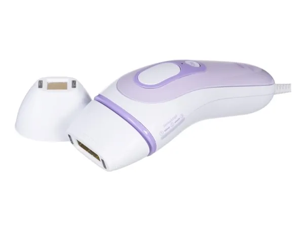 Braun Silk-expert Pro 3 PL3132 - Hårfjerningssystem - hvid/lilla - med Venus Divine barbermaskine