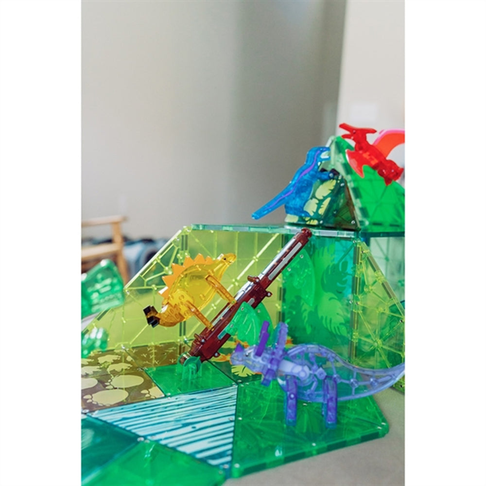 Køb Magna-Tiles® Dino World XL - Magnetsæt 50 Dele
