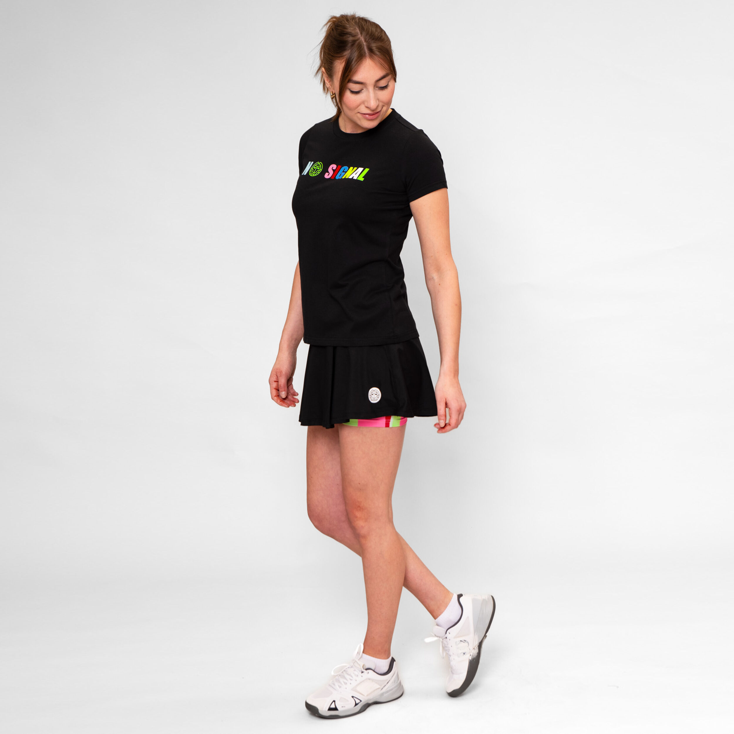 BIDI BADU Chill T-shirt Femmes - Noir , Multicouleur