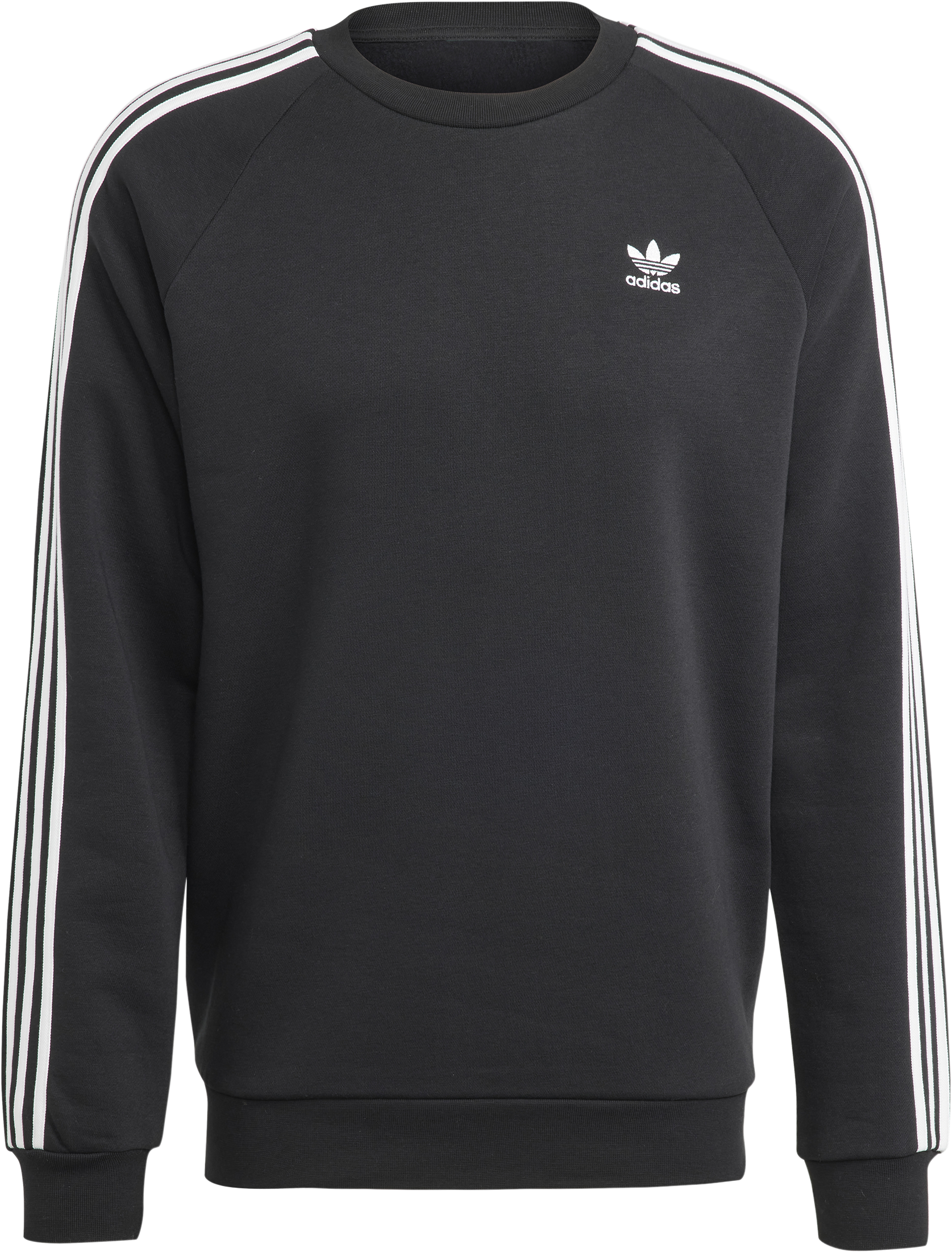 adidas Originals Adicolor Classics 3-Stripes Crew Sweatshirt Schwarz