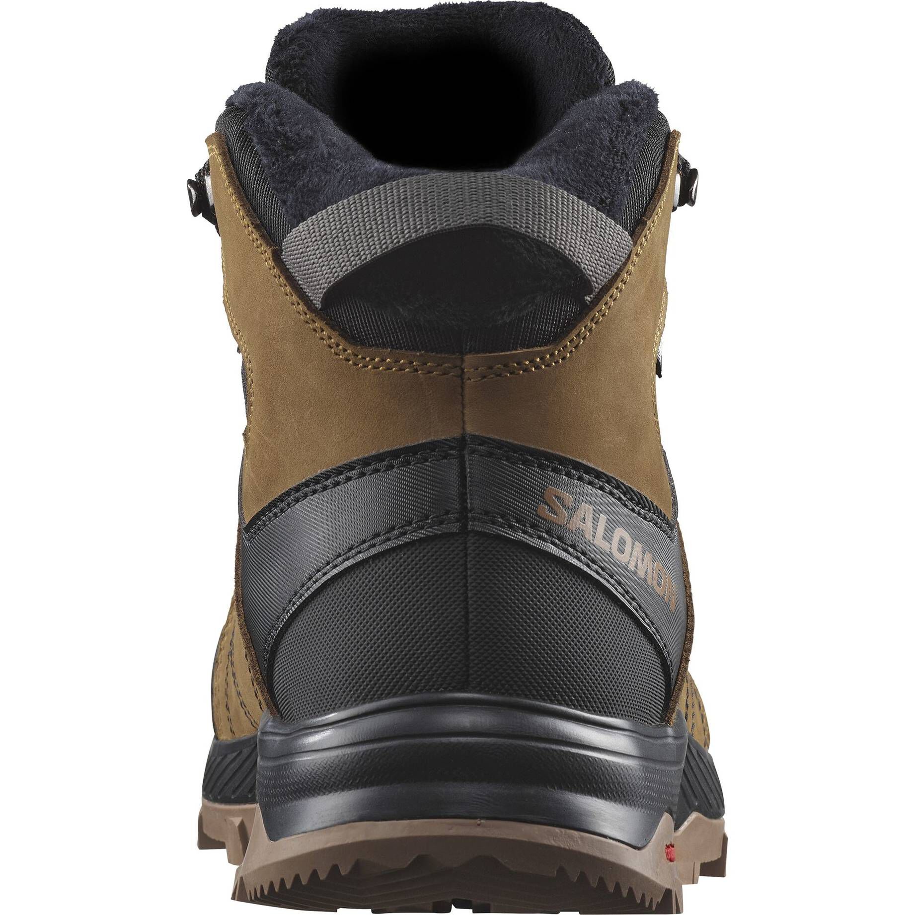 Salomon| Herren Wanderschuhe OUTCHILL wasserdicht mit Nubukleder
