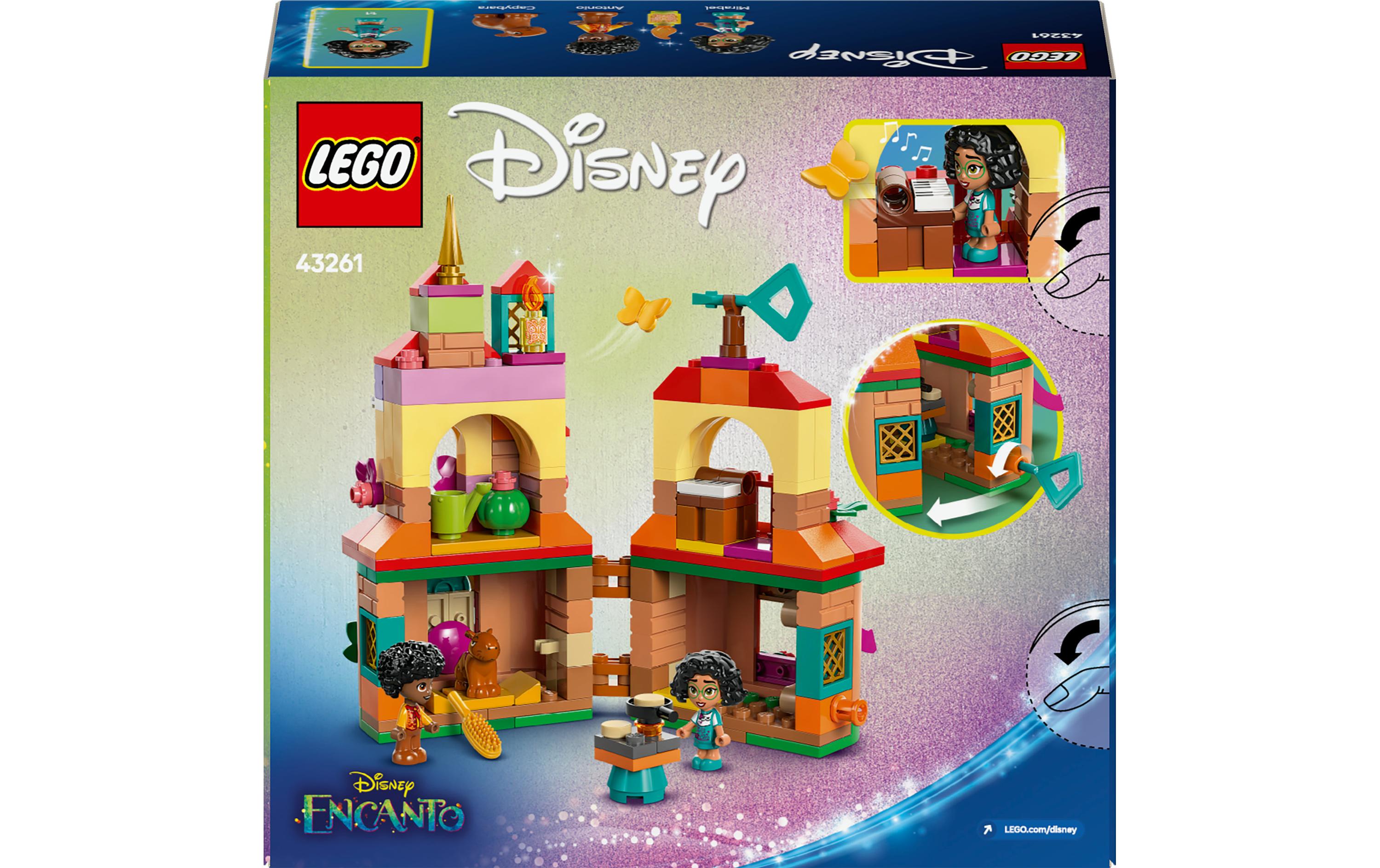 Disney Encanto Mini-Haus 43261Mini-Haus mit 3 Figuren aus dem Disney Film: Encanto