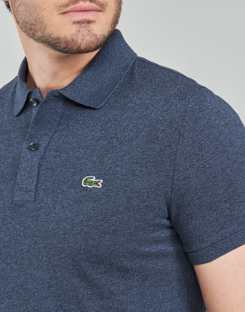 Lacoste - POLO SLIM FIT PH4012 - Bleu Chiné