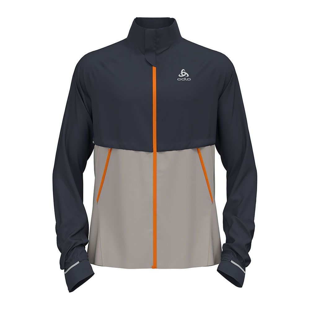 Odlo ZEROWEIGHT PRO WARM - Veste Homme silver cloud/india ink