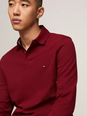 Polo de manga comprida e corte regular da coleção 1985