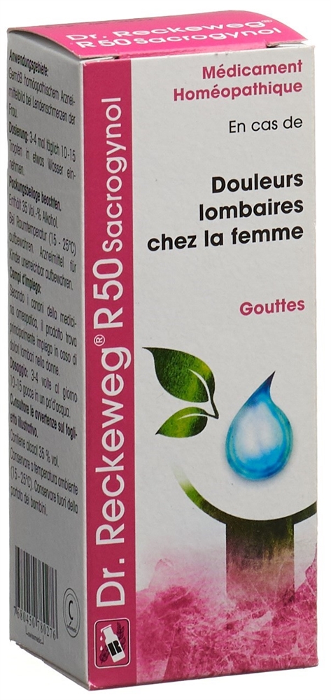 RECKEWEG R50 Sacrogynol Tropfen Fl 50 ml