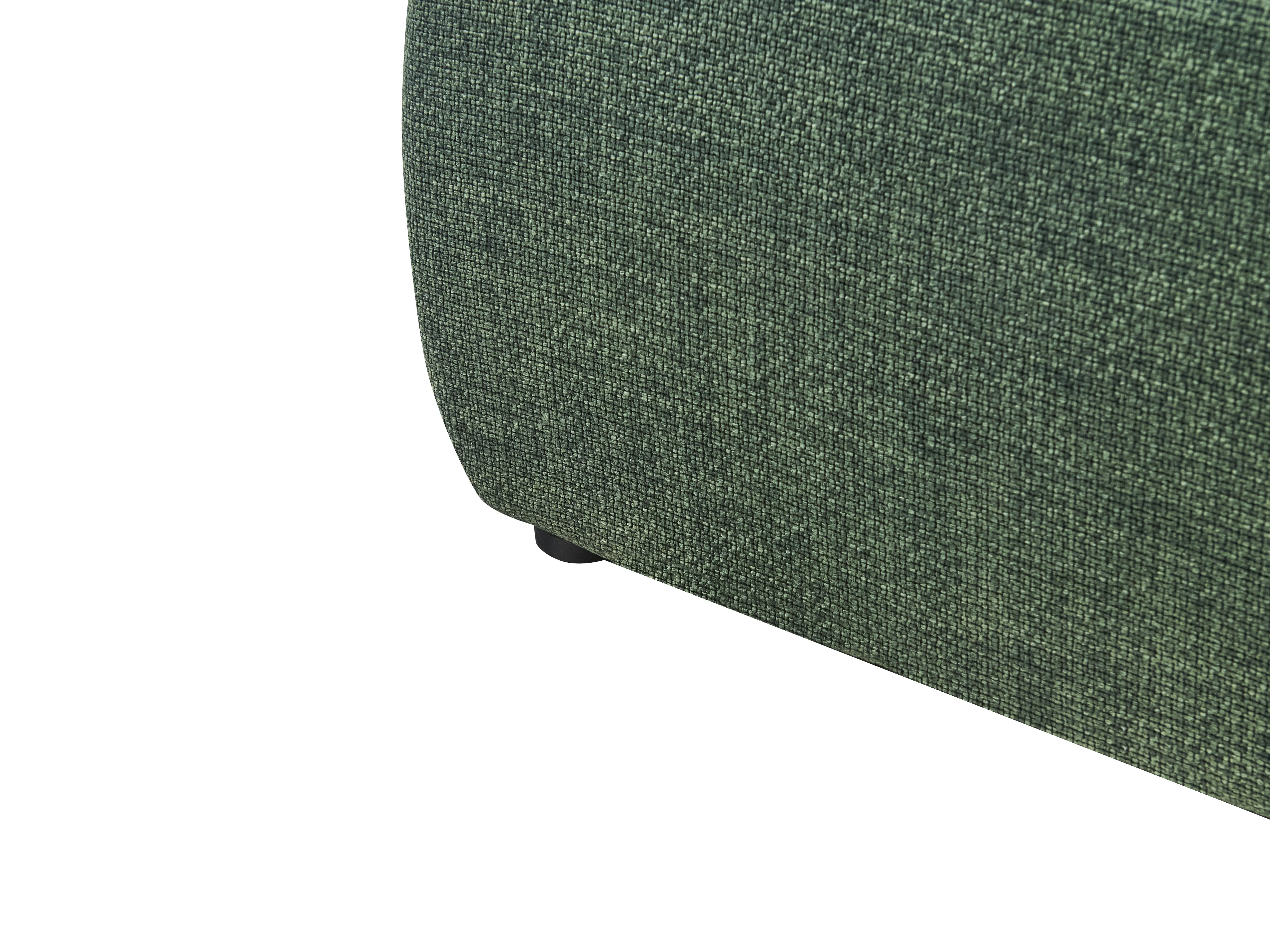 Bed met opbergruimte Stof BAJONNA 180 x 200 cm Donkergroen