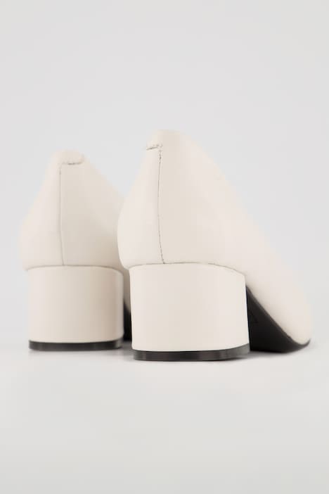 Caprice Leder-Pumps, farbige Spitze, Komfortweite