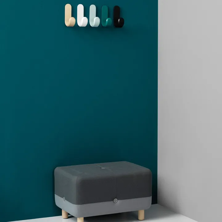 Normann Copenhagen Patère Curve | Frêne