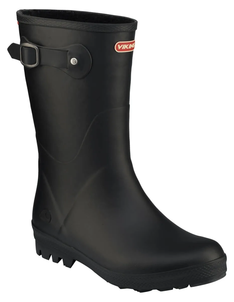 Viking Footwear Women's Hedda Warm Rubber Boot Black