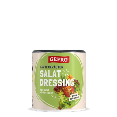 Salat-Dressing Gartenkräuter: Kräuterdressing ohne Zuckerzusatz
