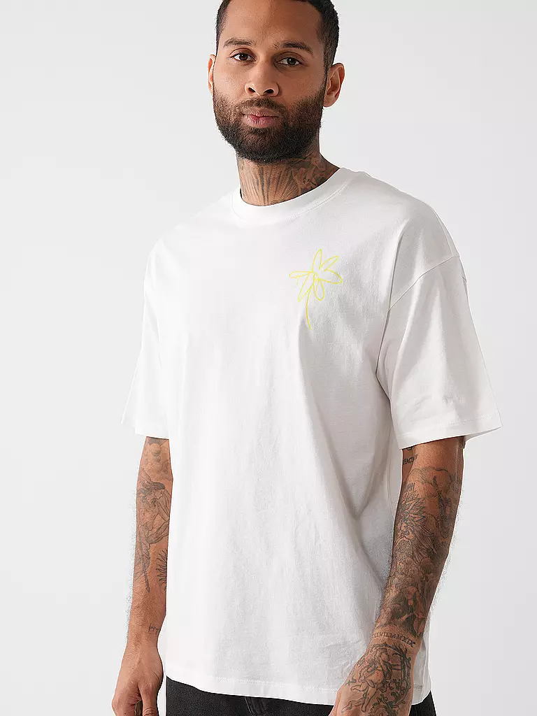 HUGO T-Shirt  weiss