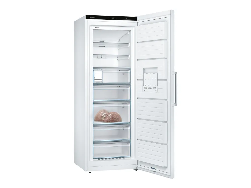 Bosch Serie | 6 GSN58AWDP - Fryser - stående - bredde: 70 cm - dybde: 78 cm - højde: 191 cm - 366 liter - Klasse D - hvid