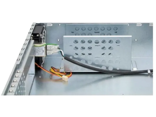 Chieftec UNC-210T-B - Rack-monterbar - 2U - ATX 400 Watt - USB