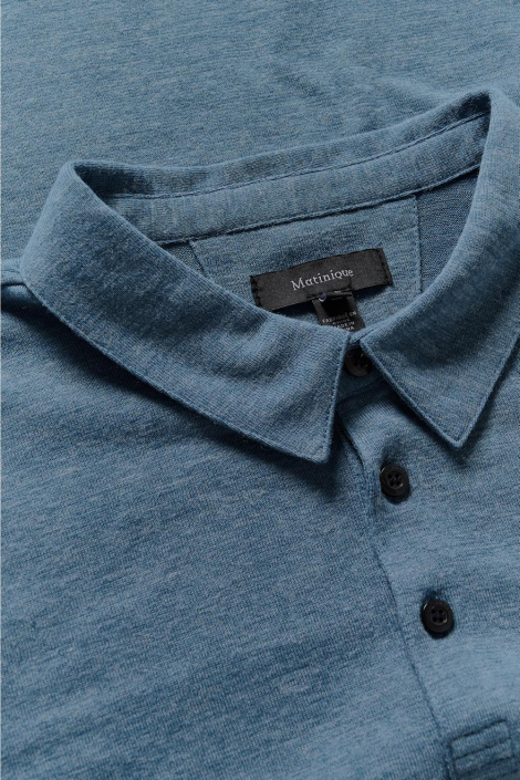 Matinique blauwe heren polo