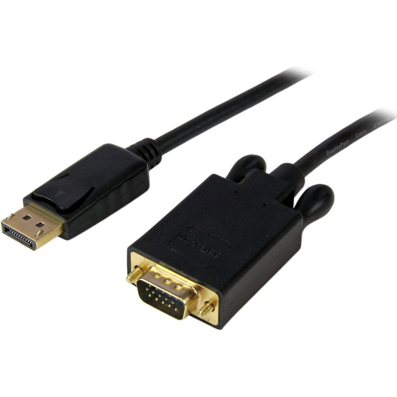 StarTech.com Adaptateur DisplayPort vers VGA - Câble Display Port Mâle VGA Mâle 1920x1200 - Noir 4,5m