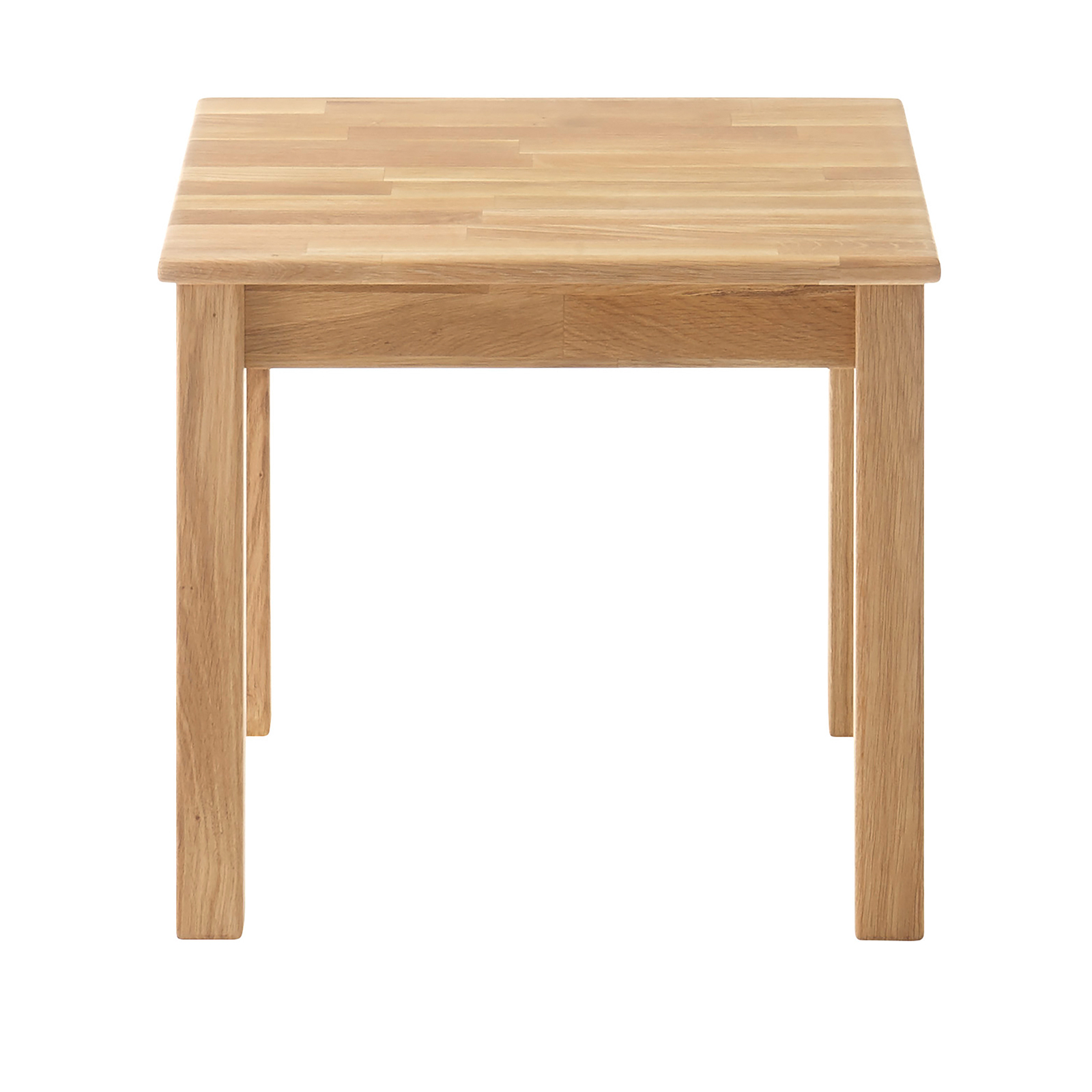 Couchtisch - Wildeiche massiv - 50x50 cm