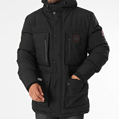 Parka Capuche Noir