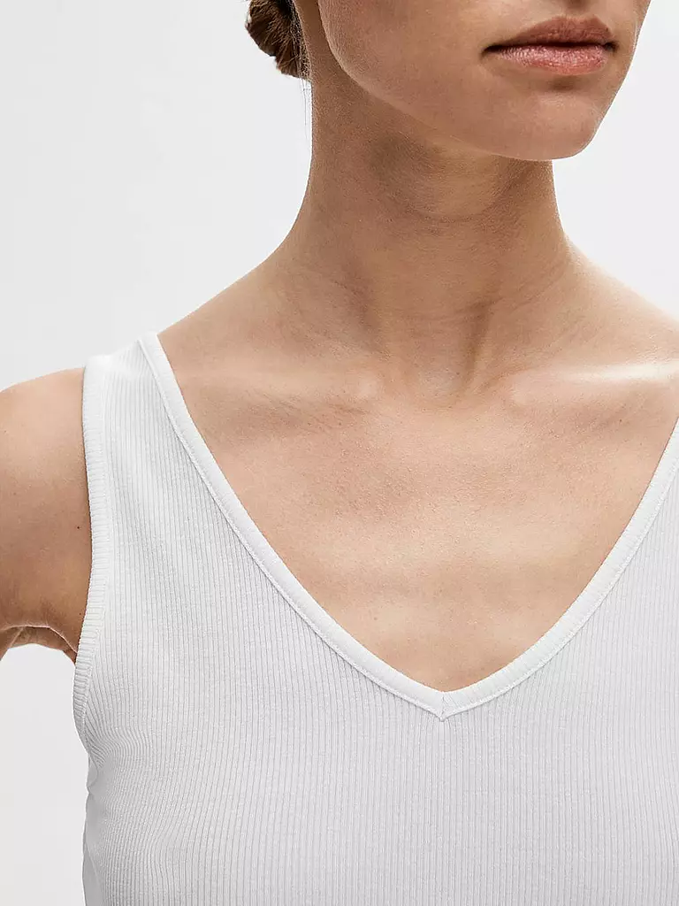 SELECTED FEMME Top SLFDIANNA weiss