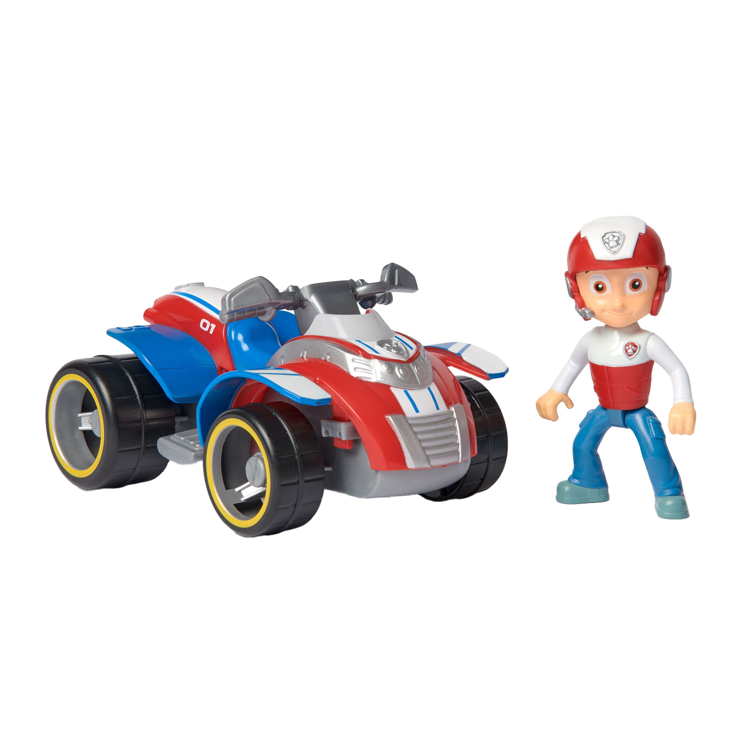 PAW Patrol Voertuig met Speelfiguur - Ryder's Rescue ATV