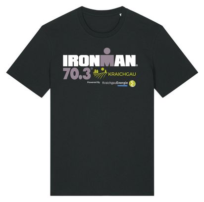T-Shirt Manches Courtes Ironman 70.3 Kraichgau Noir Homme