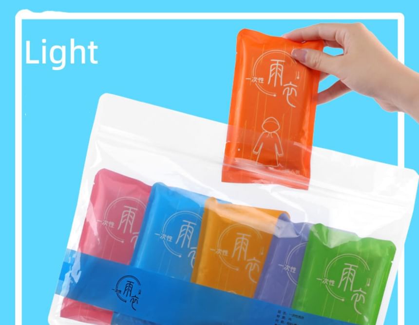 MyHome - Wegwerp plastic regenjas