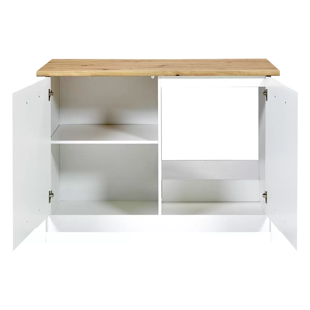 Spülenschrank Sicilia Artisan Eiche,weiss