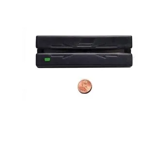 MagTek Magstripe Swipe Card Reader Mini Port-Powered RS-232 - Magnetisk kortlæser - RS-232 - sort
