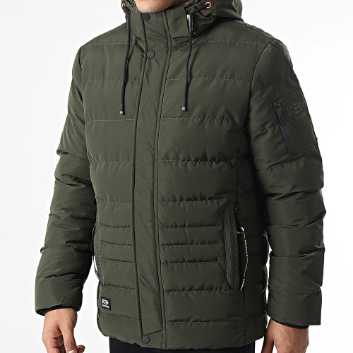 Doudoune Capuche Sicario Juarez Vert Kaki