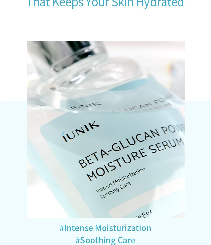 iUNIK - Beta-Glucan Power Moisture Serum