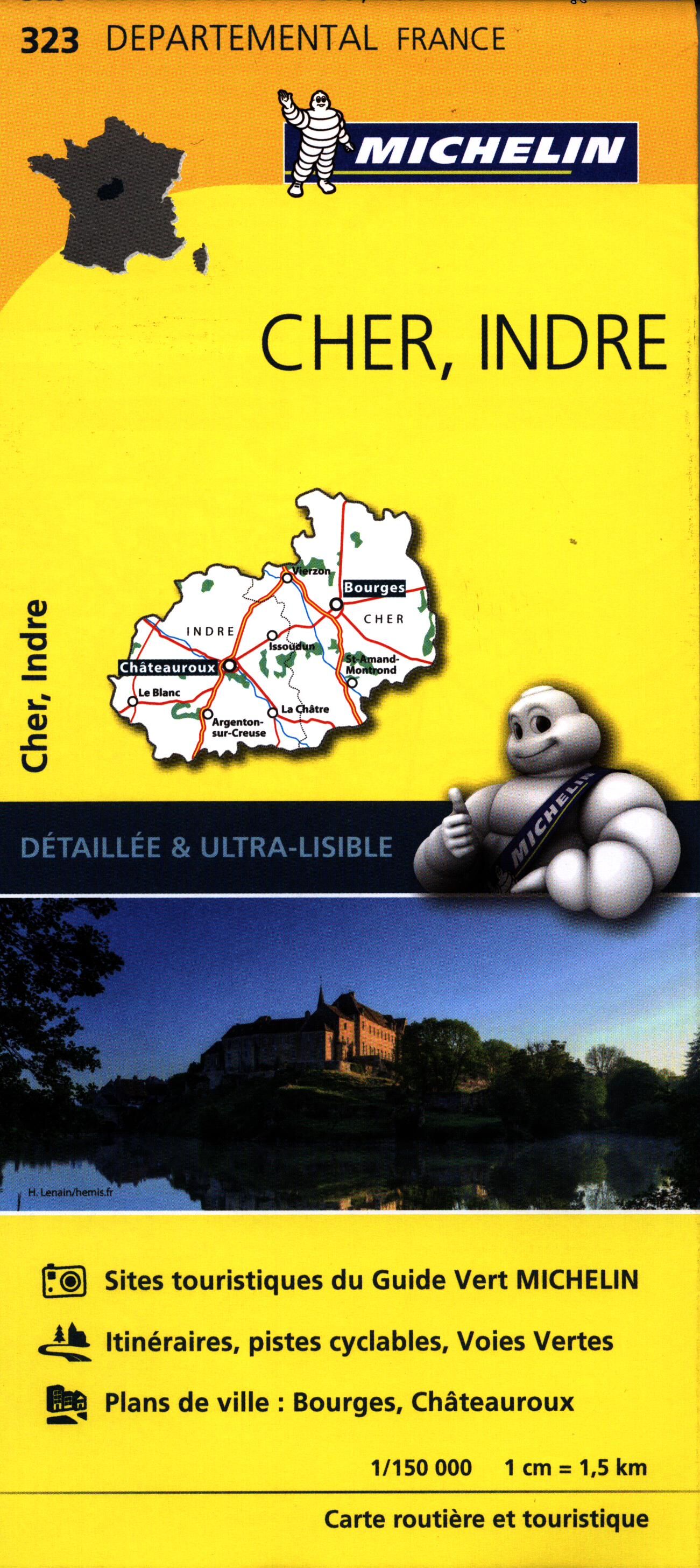 MICHELIN - 323 CHER INDRE
