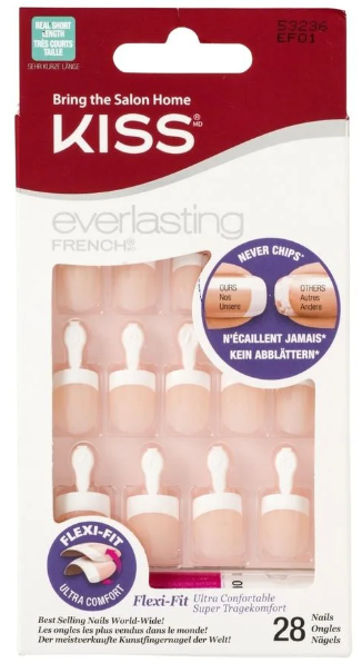 Kiss Everlasting French Manicure Nepnagels 1 stuk